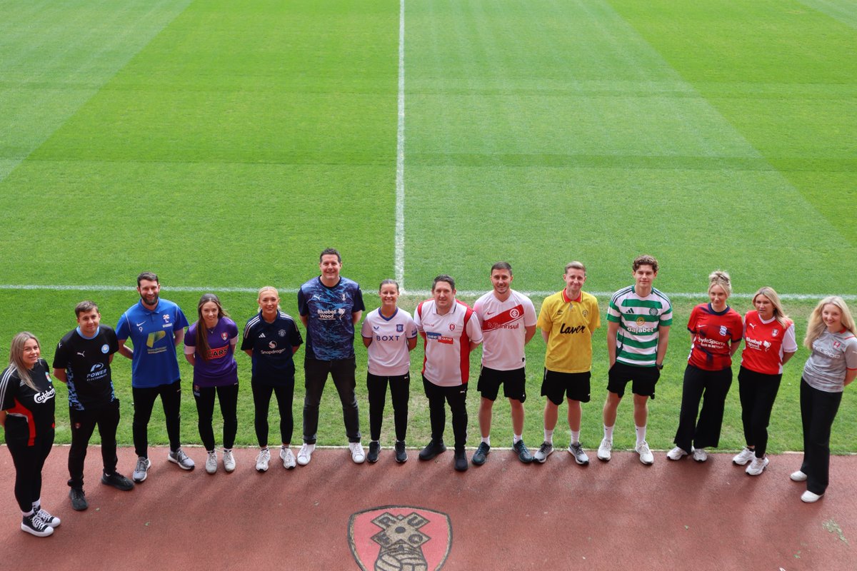 Rotherham United Community Trust (@rufc_ct) on Twitter photo RUCT | #FootballShirtFriday ā½
The team here at RUCT and RUFC are all wearing football shirts in support of #FootballShirtFriday, a campaign which supports <a href="/BobbyMooreFund/">Bobby Moore Fund</a> in tackling bowel cancer!
If you want to support this amazing cause, donate here šfundraise.cancerresearchuk.org/page/rotherham⦠RUCT | #FootballShirtFriday ā½
The team here at RUCT and RUFC are all wearing football shirts in support of #FootballShirtFriday, a campaign which supports <a href="/BobbyMooreFund/">Bobby Moore Fund</a> in tackling bowel cancer!
If you want to support this amazing cause, donate here šfundraise.cancerresearchuk.org/page/rotherhamā¦