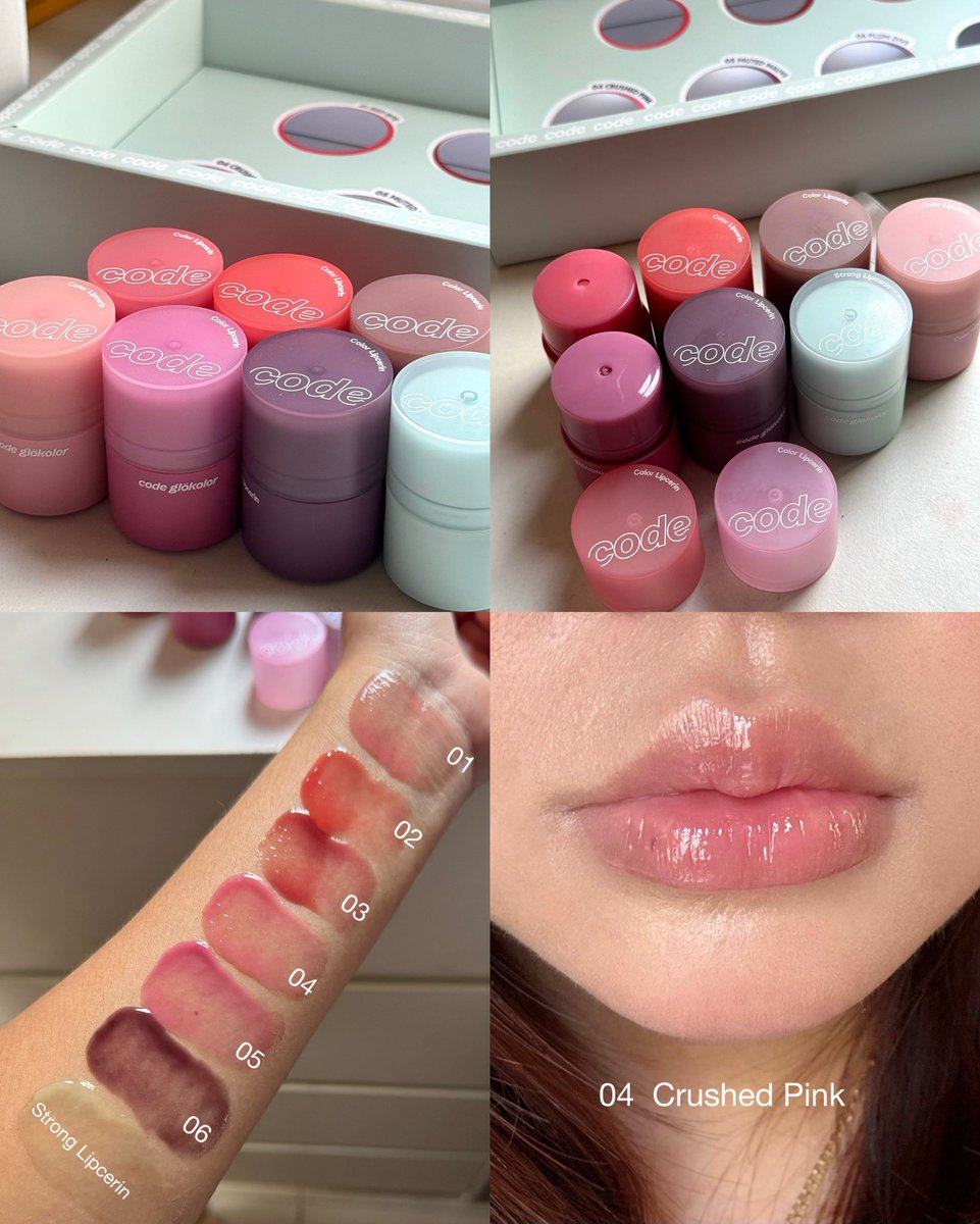 lisabubblegummy's tweet photo. ⭐️code glokolor color lip cerin ลิปแคร์แบรนด์เกาหลีฝาอ้วน เป็นแบบหมุนๆแล้วมีเนื้อลิปออกมา เนื้อชุ่มชื่น ทาแล้วฉ่ำวาว ลิปบำรุงมีสีอ่อนระเรื่อๆ ในภาพเราทาเป็นสี 04 Crushed Pink ชมพูอ่อนๆน่ารักใสใสเลย
#Codeglokolor #CodeTH #Lipcerin https://t.co/d8D7odDAKU
