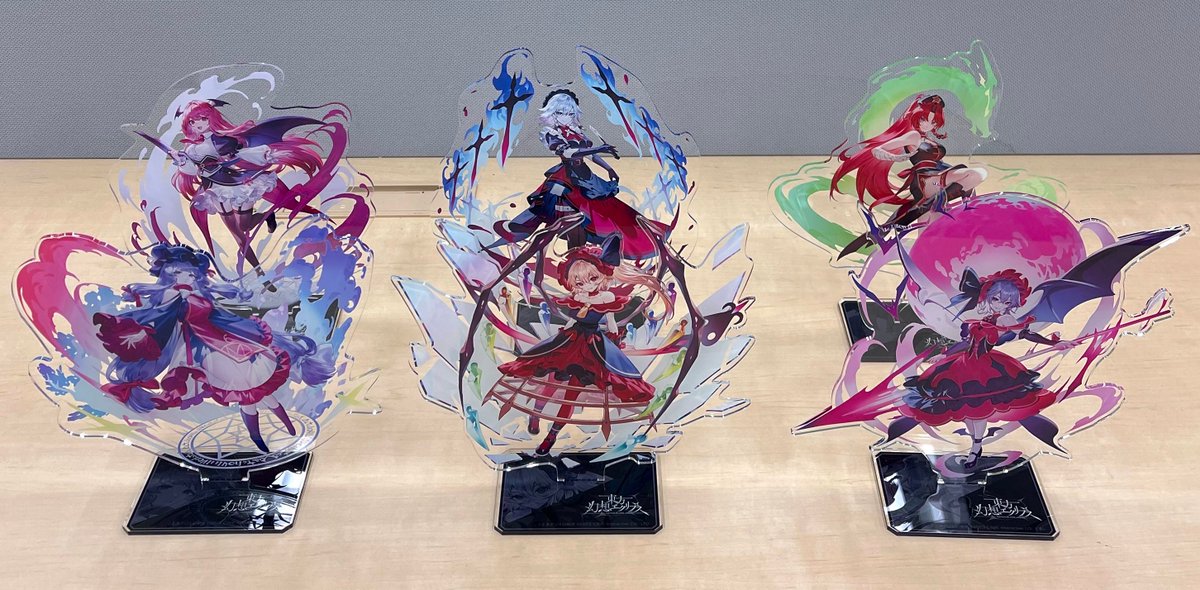 📸#例大祭22 にて販売予定🎉 『東方幻想エクリプス アクリルフィギュア