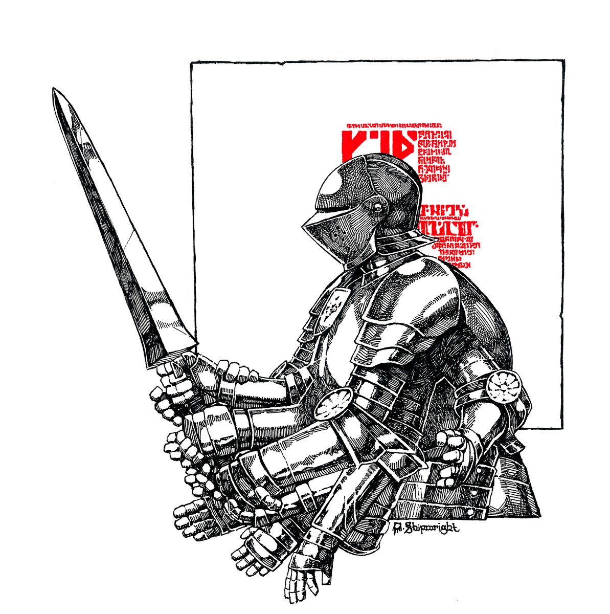In battle, Sir William never let go of his sword—
they called him William of the Thousand Hands.