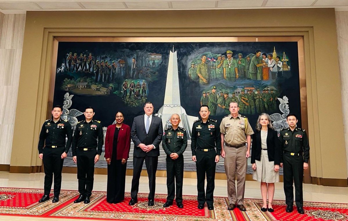 U.S. Embassy Phnom Penh welcomed senior Senate Staffer Paul Grove to Cambodia. Chargé d’Affaires Walker joined him in meetings with Prime Minister Hun Manet, Deputy Prime Minister Sun Chanthol, and other government officials to discuss bilateral ties, economic relations, and