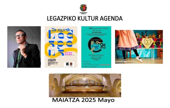 📢2025eko Maiatzeko kultur egitaraua eta KZguneko eskaintza
👉legazpi.eus/albisteak/item…
#legazpiherria