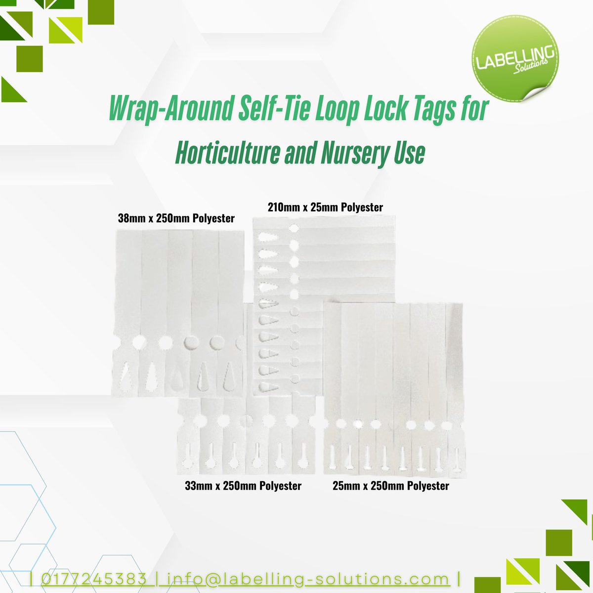 Keep your plants organised the smart way with our self-tie loop tags
#horticulturesupplies #gardentags #plantlabelling #nurserysupplies #SelfTieTags #LoopLockTags #plantorganisation #gardengear #growerschoice #ukgardening