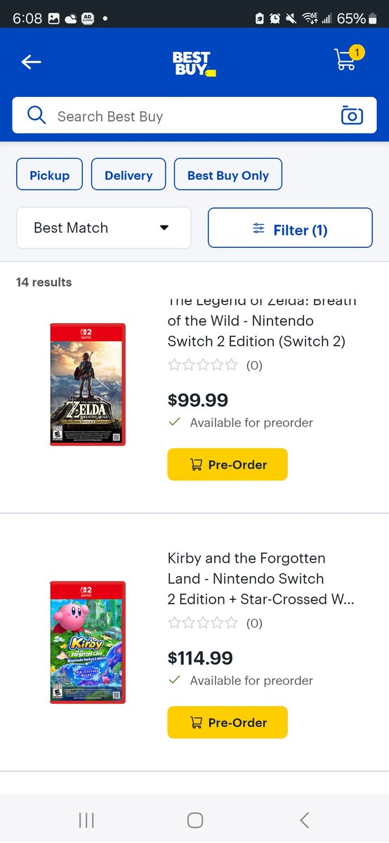 ryuuxerhys's tweet photo. Gadamn 100$ for botw... for Canada this is without tax too lol https://t.co/n9FoB3m5qj