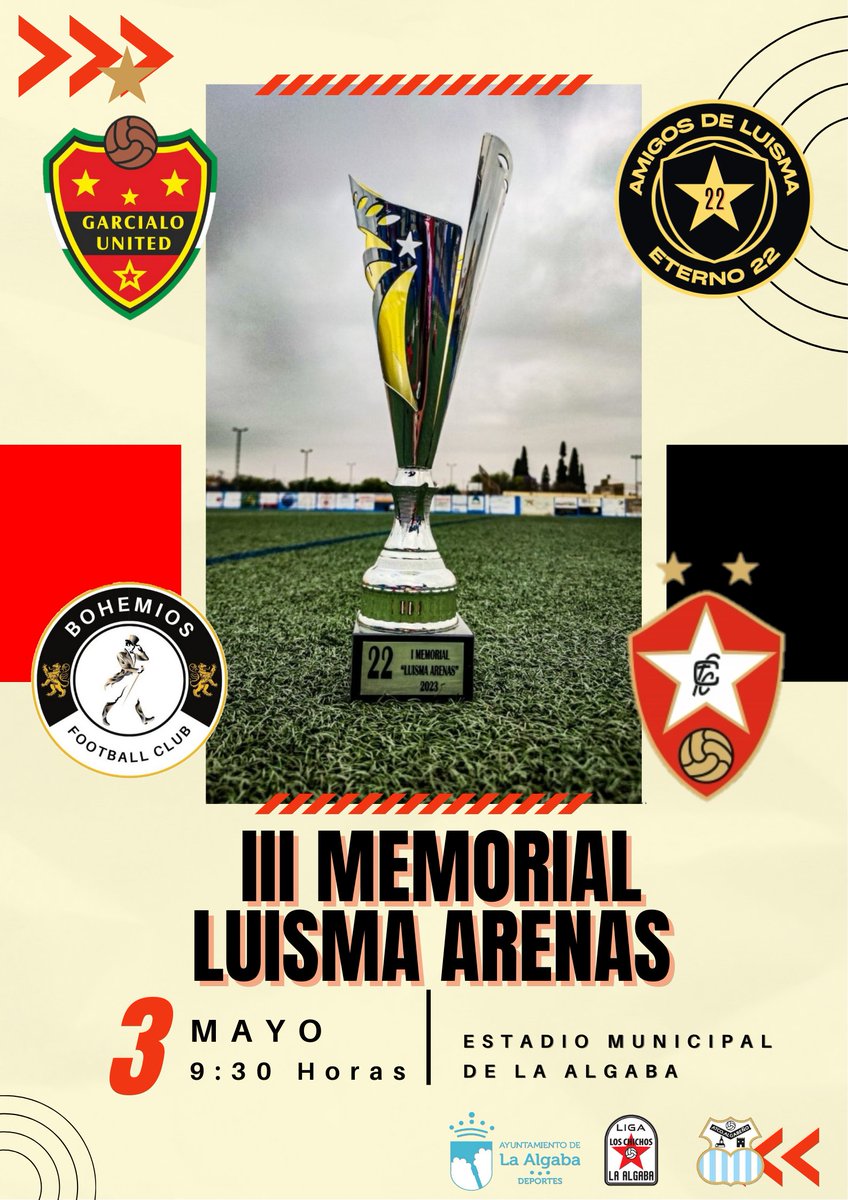 Vuelve el memorial en recuerdo a nuestro amigo Luisma!!!! Día 3 de Mayo a las 9:30 HRS , SIEMPRE CON NOSOTROS ETERNO 22!!!! ♥️🖤