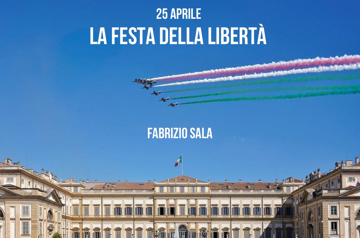 25 aprile, la festa della libertà!

#25aprile #FabrizioSala