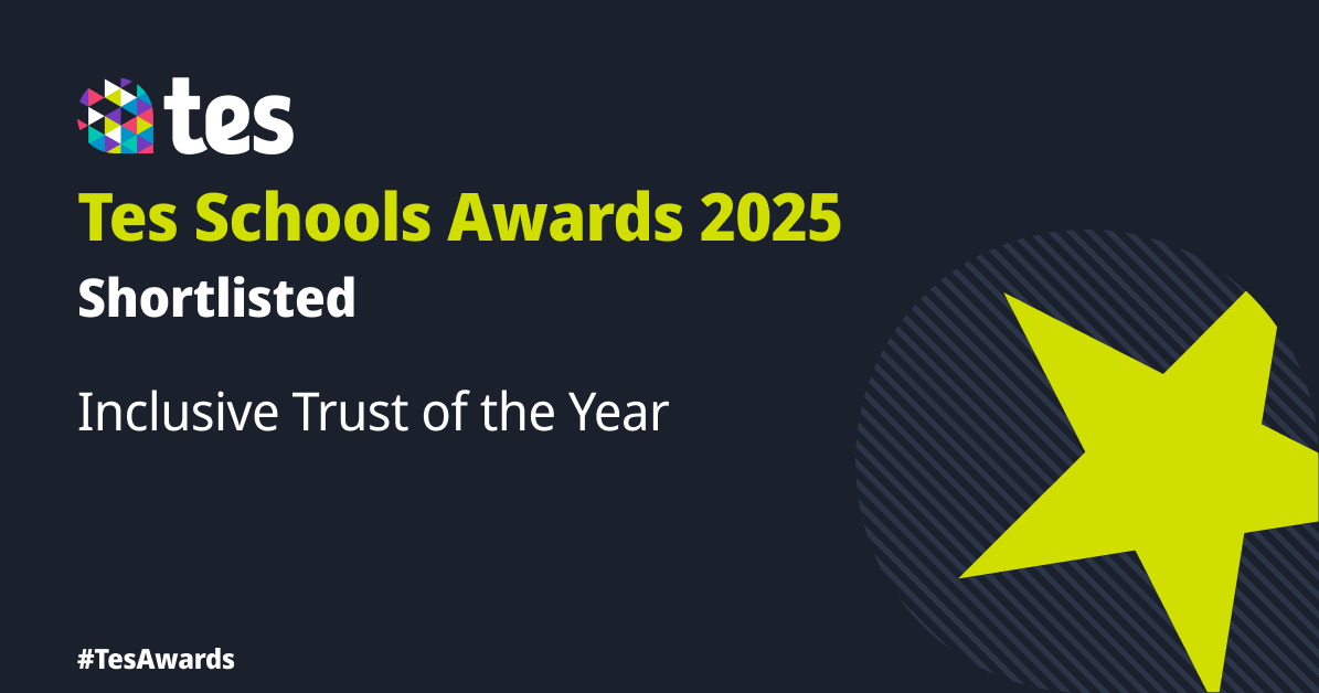 We’ve been shortlisted!
Harbour Learning Trust is proud to be recognised for Inclusive Trust of the Year at the #TesAwards2025
Inclusion is who we are: every child seen, supported, and empowered to thrive.
Thanks to our amazing teams!
 #ProudToBeHarbour #SuccessAndHappinessForAll