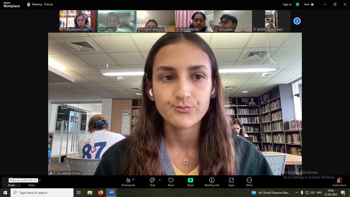 vnbpspilani's tweet image. Global Voices, Local Impact 🌍
We are proud to share that six students from Gurunanak House of Birla Public School, Pilani, participated in a 60-minute RS Zoom Postcard session organized by Appleby College, Canada.
#GlobalCitizens #UrbanDesign #StudentVoices #BPSPilani