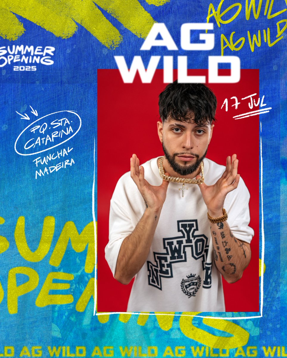 📅 Da Venezuela para a Madeira: AG Wild conectado ao Summer Opening ‘25! 🇻🇪🌋

🎫 Compra já o teu bilhete em summeropening.pt ou nos locais habituais.

#SO2025 🩵