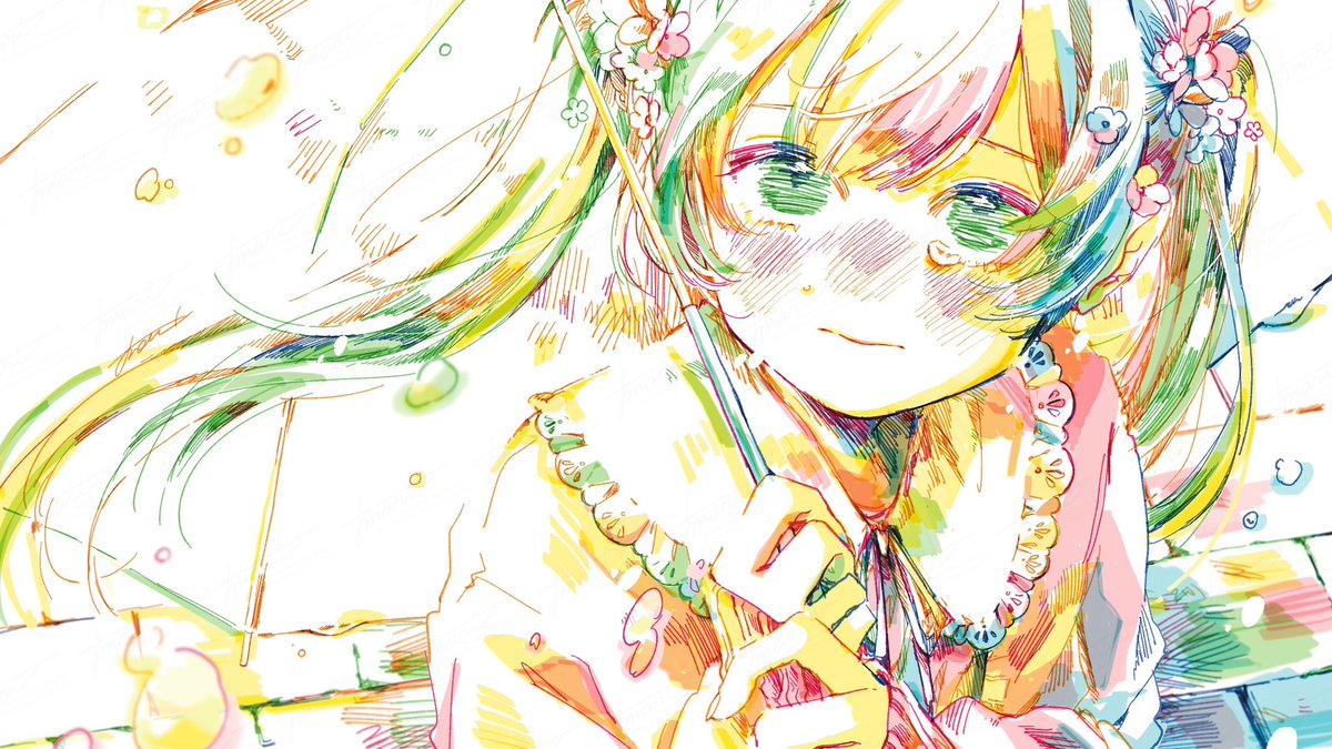メルト Ryo 初音ミク 「『 想いよ届け 君に 』 *** メルト / ryo(supercell)様( 」|わたなべとまり︎のイラスト