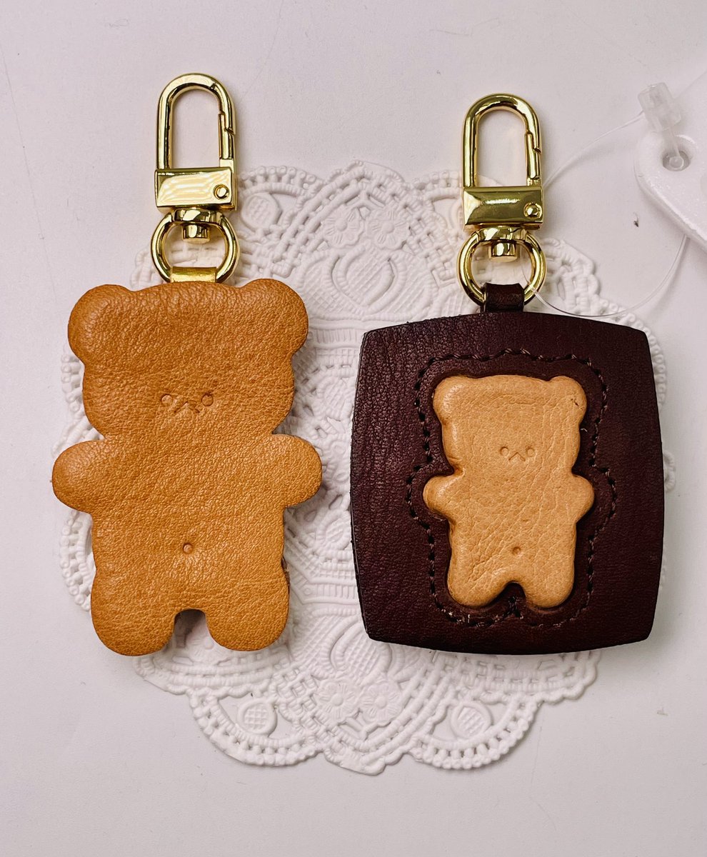 ようやく本革製くまちゃんブラウニー小銭入れを販売開始できてホッ