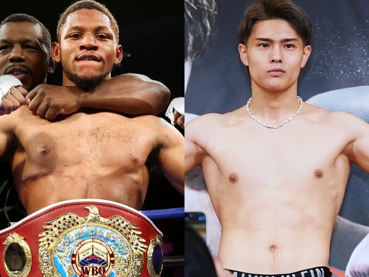 👑WBO世界ウェルター級タイトルマッチ
📅6月19日(木)
📍東京·大田区総合体育館

👑WBO王者
🇺🇸ブライアン·ノーマンJr.(24)
🥊27戦27勝21KO無敗
ℹ️右/身長173cm/リーチ183cm
×
WBO2位
🇯🇵佐々木尽(23)
🥊21戦19勝17KO1敗1分
ℹ️右/身長174cm/リーチ176cm

ウェルター級はガチ。
頑張れ佐々木選手‼️