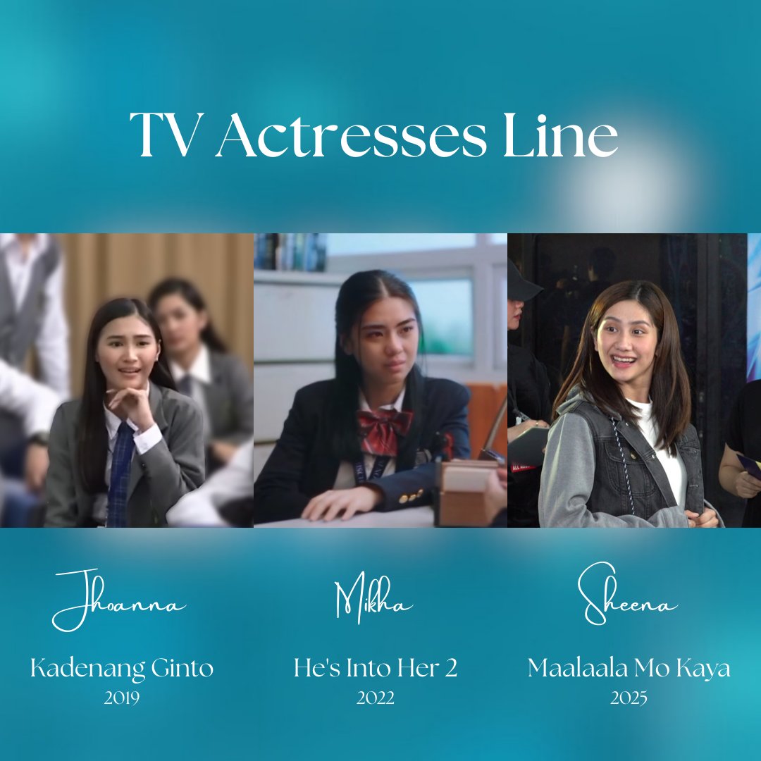 BINI TV Actresses Line 🥹

Hopefully all will join soon! 🙏