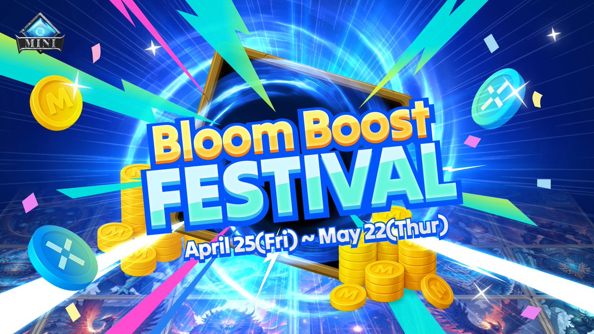 🌸 Bloom Boost Festival 🌸

Kick off the season with our HUGE FESTIVAL!🎉
Win big with a $7,500 PRIZE POOL loaded with 250,000 XPLA!

🎯 FOUR THRILLING EVENTS happening at once!
Jump in now—check the thread below for all the exciting details! 👇