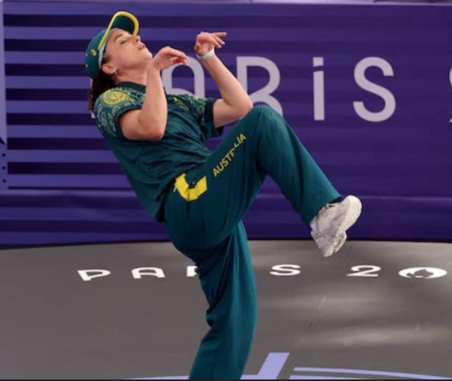 Therealcolonel5's tweet image. Is that the Australian Olympic Break Dancer?