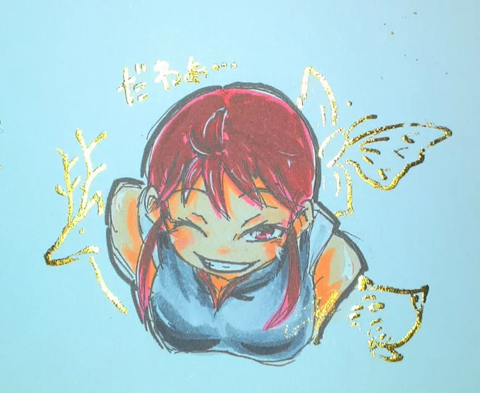 最近の絵柄。 