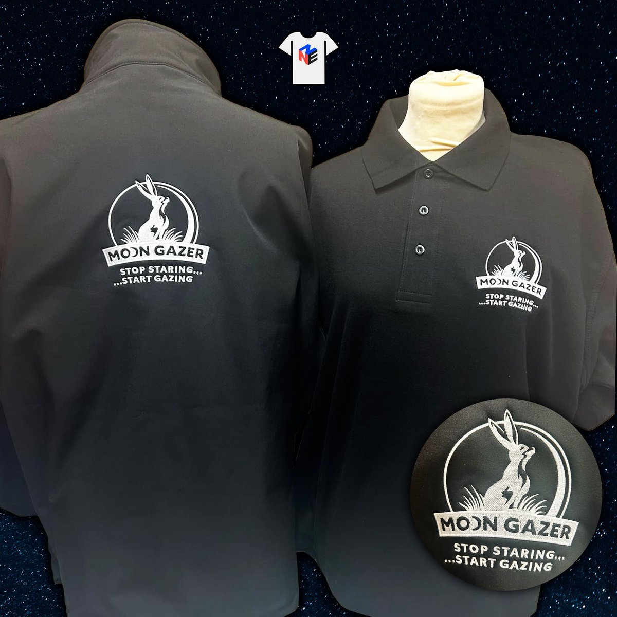 norfolkembroid's tweet photo. 𝐀𝐍𝐎𝐓𝐇𝐄𝐑 𝐉𝐎𝐁 𝐂𝐎𝐌𝐏𝐋𝐄𝐓𝐄 ✅

We’ve just wrapped up some fantastic clothing for Moon Gazer. Always a pleasure collaborating with local businesses! Contact us for more information! 🪡

#ProjectComplete #LocalCollaboration #MoonGazer #NorthNorfolkEmbroidery https://t.co/gWtIJJtv0y