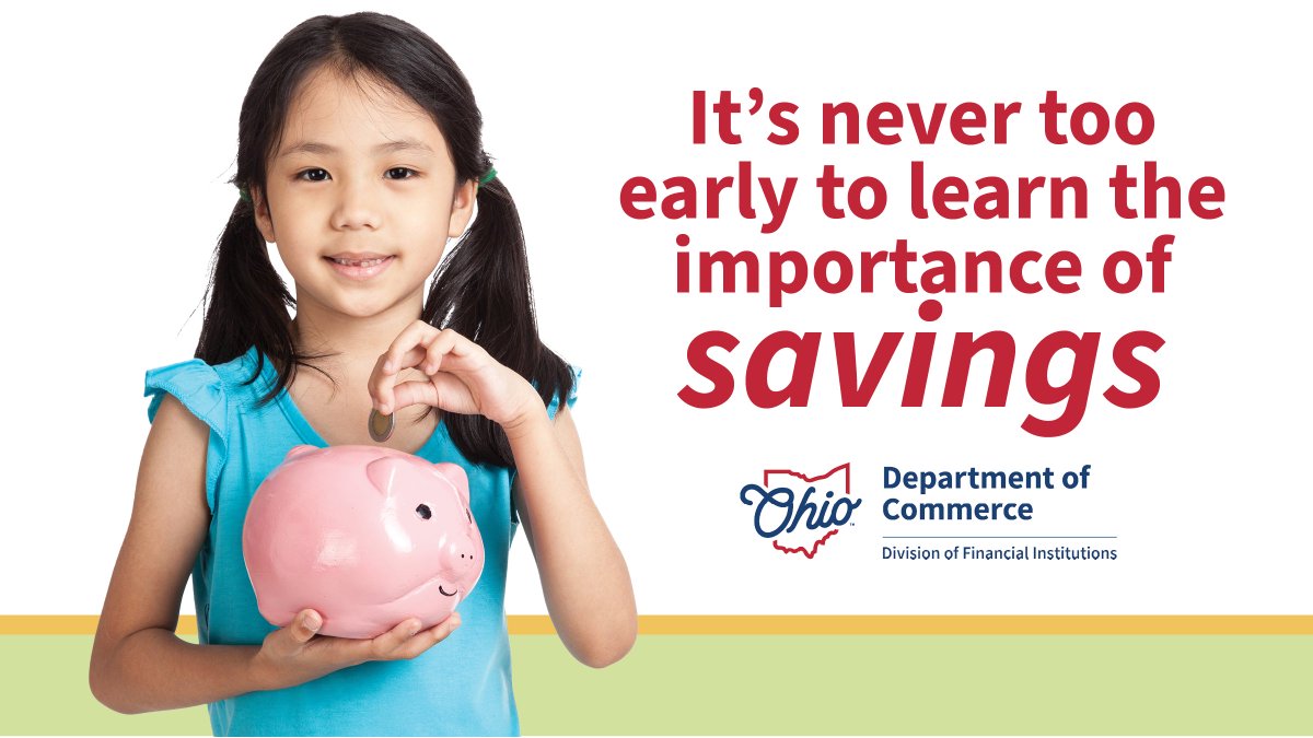 Smart financial habits start young. This #TeachYourChildrenToSave Day, empower the next generation with the tools they need for a brighter financial future.  Start the conversation today and shape their financial future. #FinancialLiteracy bit.ly/38zmvZJ