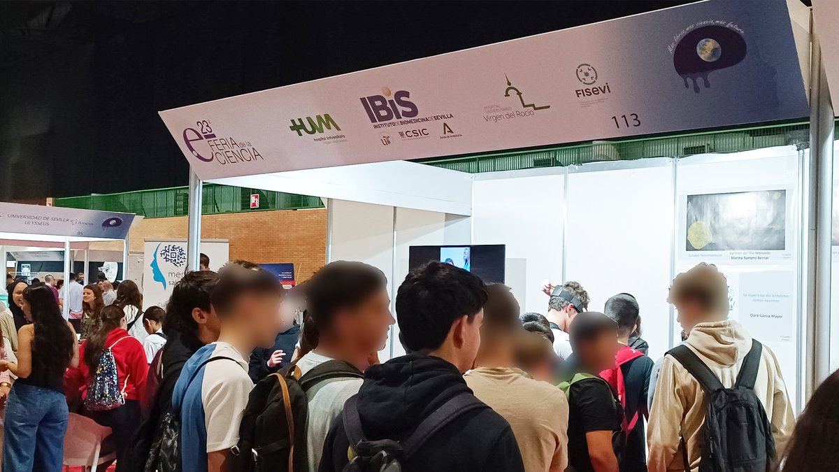 FISEVI (@fisevi_sevilla) on Twitter photo 🟦EVENTO |
🏁🔬Tras terminar la #23feriaciencia, queremos agradecer la labor divulgadora de los grupos de #investigación que han participado en nuestro stand, además de la ayuda del personal organizador de <a href="/FeriaCiencia/">Feria de la Ciencia</a> y <a href="/fibesevilla/">Fibes Sevilla</a>, y, por supuesto, a nuestr@s visitantes. 🟦EVENTO |
🏁🔬Tras terminar la #23feriaciencia, queremos agradecer la labor divulgadora de los grupos de #investigación que han participado en nuestro stand, además de la ayuda del personal organizador de <a href="/FeriaCiencia/">Feria de la Ciencia</a> y <a href="/fibesevilla/">Fibes Sevilla</a>, y, por supuesto, a nuestr@s visitantes.