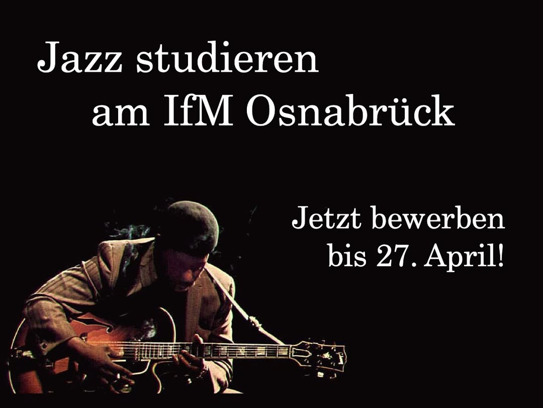 Erik Leuthäuser (@erikleuthaeuser) on Twitter photo Wanna study with me? Or my other lovely colleagues? 🎶❤️🎶 For vocals we got <a href="/lauratotenhagen/">lauratotenhagen</a> @tamaralukasheva @barbara_barth_ @esradalfidan
Apply now at hs-osnabrueck.de/studium/studie…
#jazz #hsosnabrück #ifmosnabrück #studyjazz #aufnahmeprüfung #osnabrück Wanna study with me? Or my other lovely colleagues? 🎶❤️🎶 For vocals we got <a href="/lauratotenhagen/">lauratotenhagen</a> @tamaralukasheva @barbara_barth_ @esradalfidan
Apply now at hs-osnabrueck.de/studium/studie…
#jazz #hsosnabrück #ifmosnabrück #studyjazz #aufnahmeprüfung #osnabrück