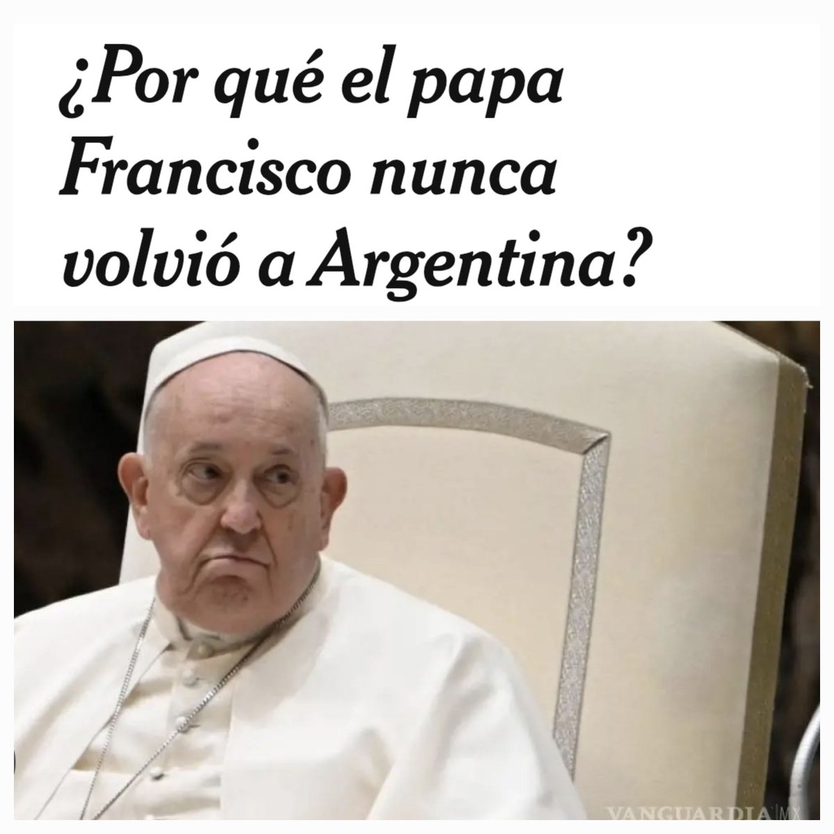 Juan Carlos Iragorri (@jciragorri) on Twitter photo ¿Cuáles fueron las razones por las que el papa no visitó su país? Lo explica hoy en <a href="/Yestonoestodo/">Y esto no es todo</a> desde Buenos Aires la periodista de <a href="/LANACION/">LA NACION</a> Paz Rodríguez Niell <a href="/pazrn/">Paz Rodríguez Niell</a>. Óigala aquí: youtube.com/watch?v=MOrCxw… ¿Cuáles fueron las razones por las que el papa no visitó su país? Lo explica hoy en <a href="/Yestonoestodo/">Y esto no es todo</a> desde Buenos Aires la periodista de <a href="/LANACION/">LA NACION</a> Paz Rodríguez Niell <a href="/pazrn/">Paz Rodríguez Niell</a>. Óigala aquí: youtube.com/watch?v=MOrCxw…