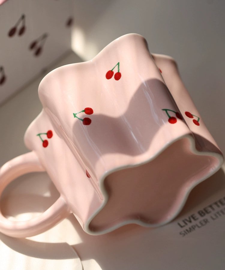 cherry mug 🍒