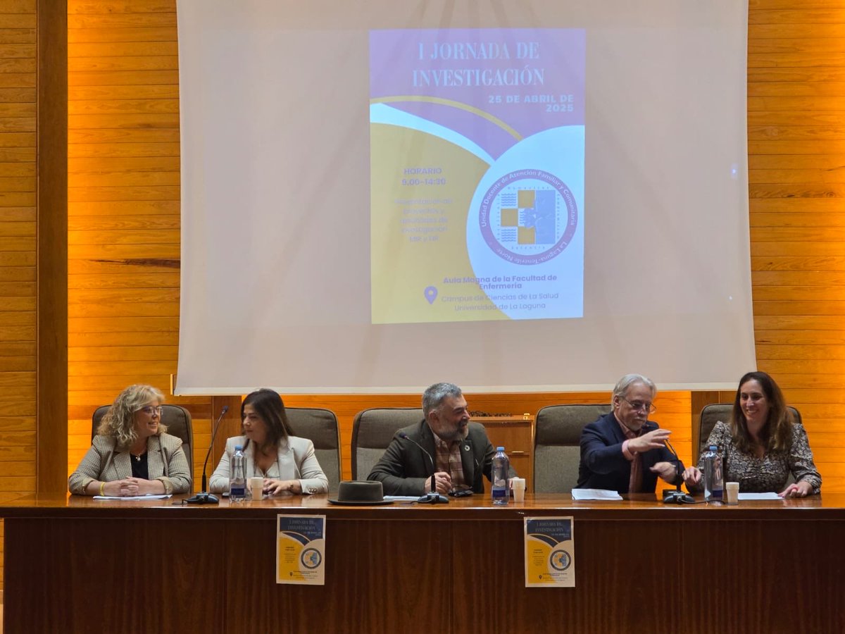 Empezamos la I Jornada de investigación de UDMFyC Norte! ⁦<a href="/ruymanbrito/">diagnosticoenfermero</a>⁩ ⁦<a href="/afyclalaguna/">Familiar y Comunitaria "La Laguna-Tenerife Norte"</a>⁩ ⁦<a href="/EnfermeriaULL/">Enfermería ULL</a>⁩ ⁦<a href="/alfonso_almigar/">𝔄𝔩𝔣𝔬𝔫𝔰𝔬 𝔊𝔞𝔯𝔠𝔦𝔞</a>⁩ ⁦<a href="/delgado_farina/">MonicaDelgadoFariña</a>⁩ ⁦<a href="/ConcepcinSanti3/">Conchi Santiago</a>⁩ #somoslaNorte #somosAPtfe