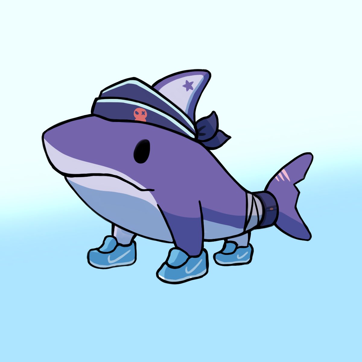 Tralalero tralala! (*激烈的爆炸特效*)

 #玄冥鯊畫