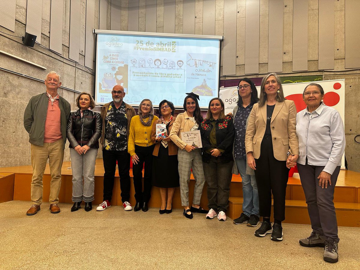 Emoción, literatura e memoria na presentación das obras do #PremioSimbad na Biblioteca Ánxel Casal – Agadea agadea.org/2025/04/emocio…