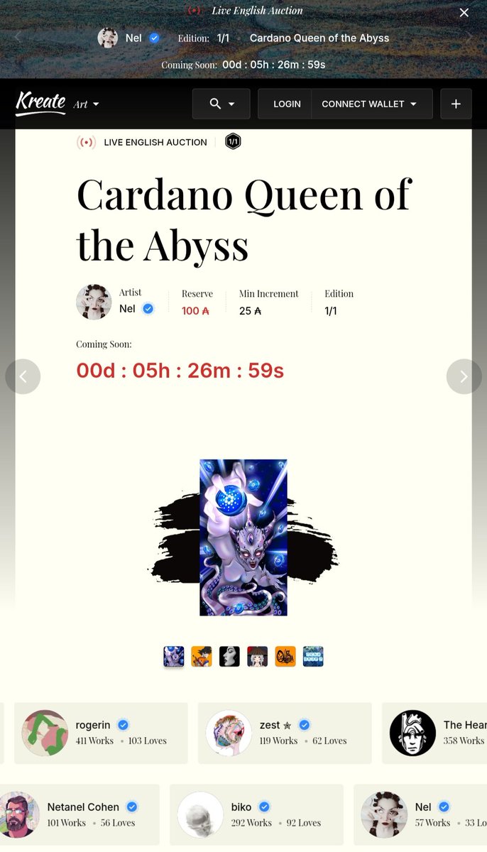 Coming soon on Kreate Auction 👀