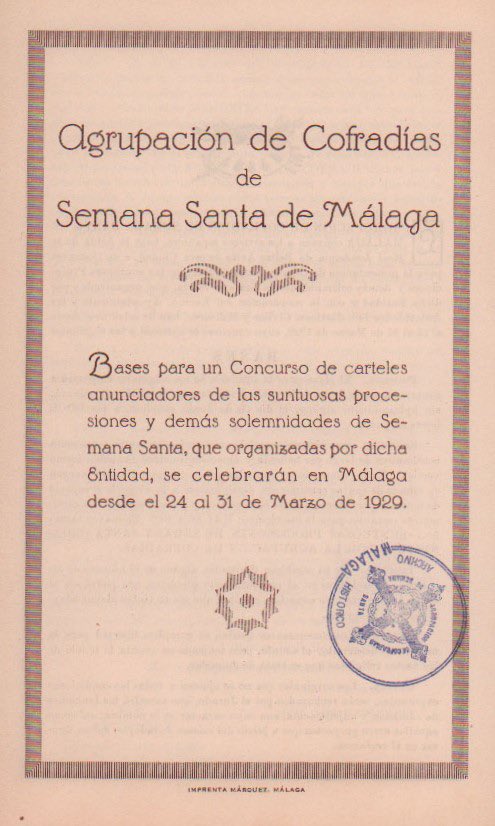 📜 ¡Estrenamos sección! #ElDocumentodelMes nos llevará al pasado a través de curiosidades de nuestro archivo. Abrimos con un artículo de Lidia Henares sobre las bases del concurso del cartel de la #SemanaSanta de Málaga… ¡en 1921! #CofradíasMLG 
🔗 agrupaciondecofradias.com/el-documento-d…