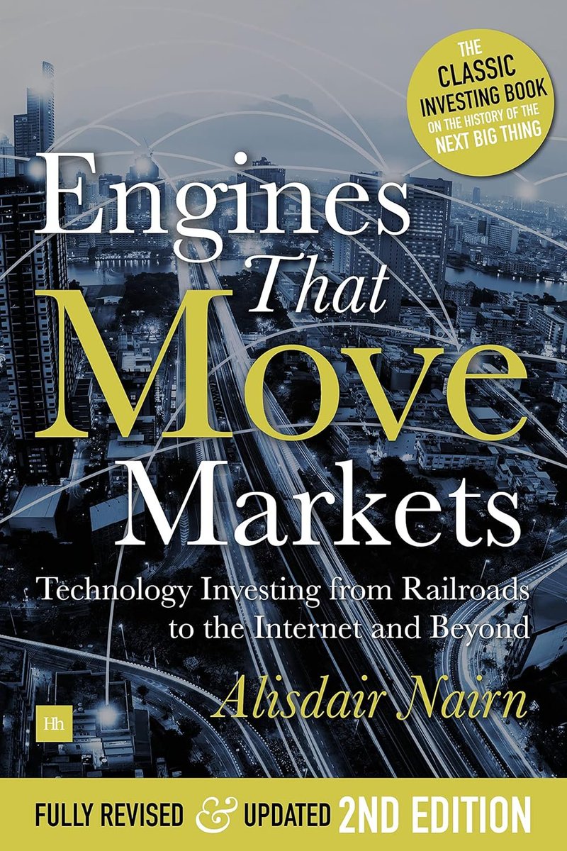 Exchange_Invest's tweet image. "Engines That Move Markets" by Alisdair Nairn is a masterclass in industry + investing history.
From Thomas Edison losing his company to the Standard Oil breakup, early wireless, and the rise of the internet—it's packed with fascinating, instructive detail.  #Engines #Innovation