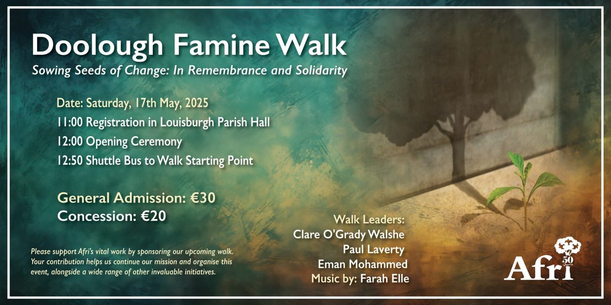 The <a href="/AfriPeace/">Afri</a> annual Famine Walk began in 1988 to connect Ireland's history of colonial famine, An Gorta Mór, with contemporary global injustices. 

It has never been more important to remember that we side with the colonised and oppressed, not the forces of empire.