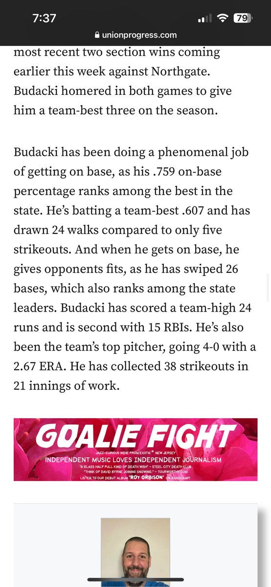 Thank you <a href="/BREAL412/">Brad Everett</a> for the kind words! God’s work is great work!