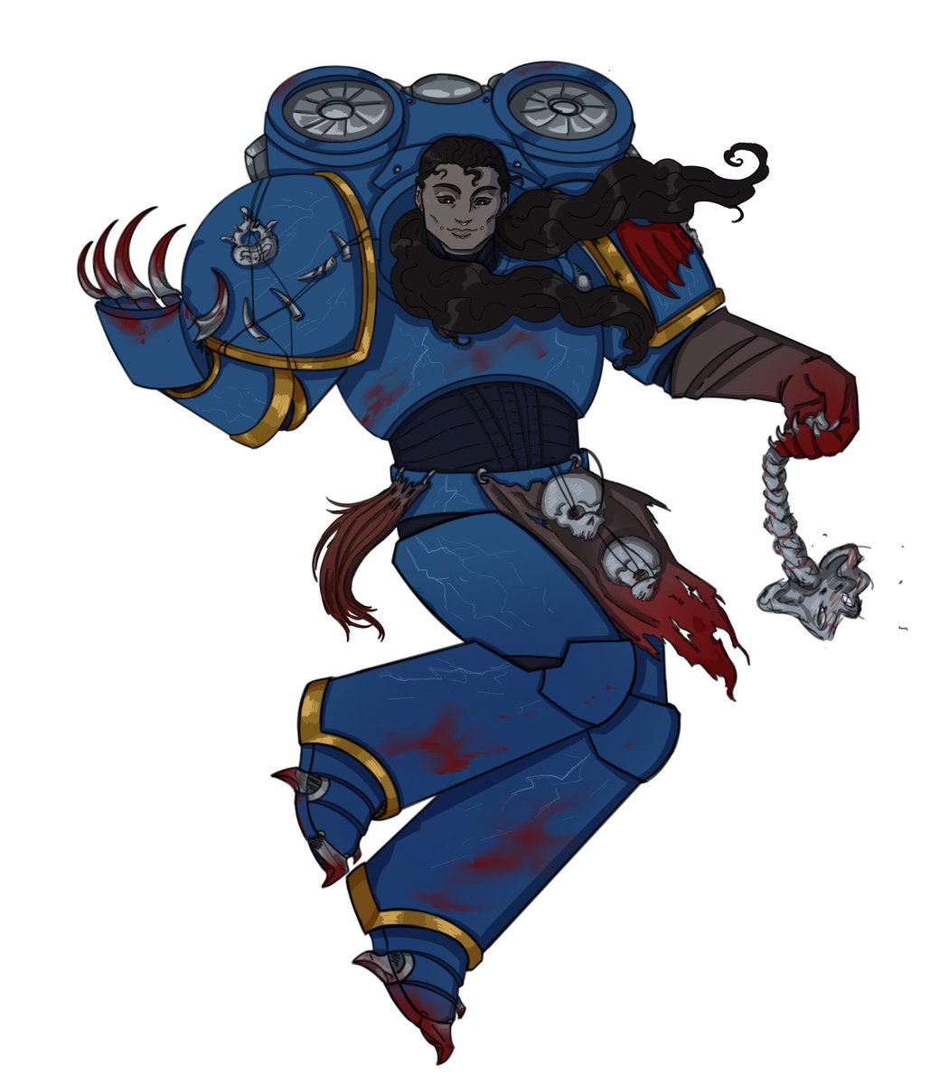 Two22trucks's tweet photo. Night Lord oc
#warhammer40000 #warhammer40k #WarhammerArt #digitalart https://t.co/kKMaxiVd1i