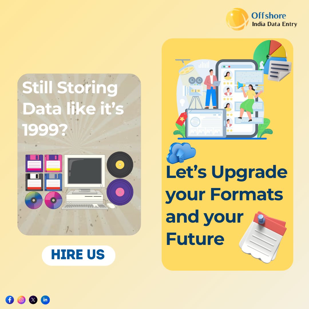 OffshoreBPO's tweet image. Still storing data like it's 1999? 🕹️

Let Offshore India Data Entry upgrade your formats—and your future!

📂 Smarter. Faster. Digital.

#DataConversion #DigitalSolutions #OffshoreIndiaDataEntry #BPOservices #allianze