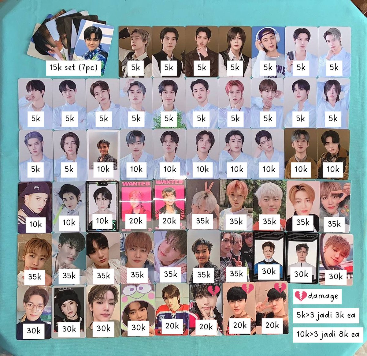 najemminely's tweet photo. WTS // WANT TO SELL

✨AAB NCT✨ 

⚠️ Not for sensitive buyer
⚠️ Include all 
⚠️ Keep event with DP
⚠️ NO CANCEL/HNR
📍 Jawa Timur
🖇 https://t.co/mQtI1IneHq

Please read tnc and mention after dm! https://t.co/14jhXtWq2K