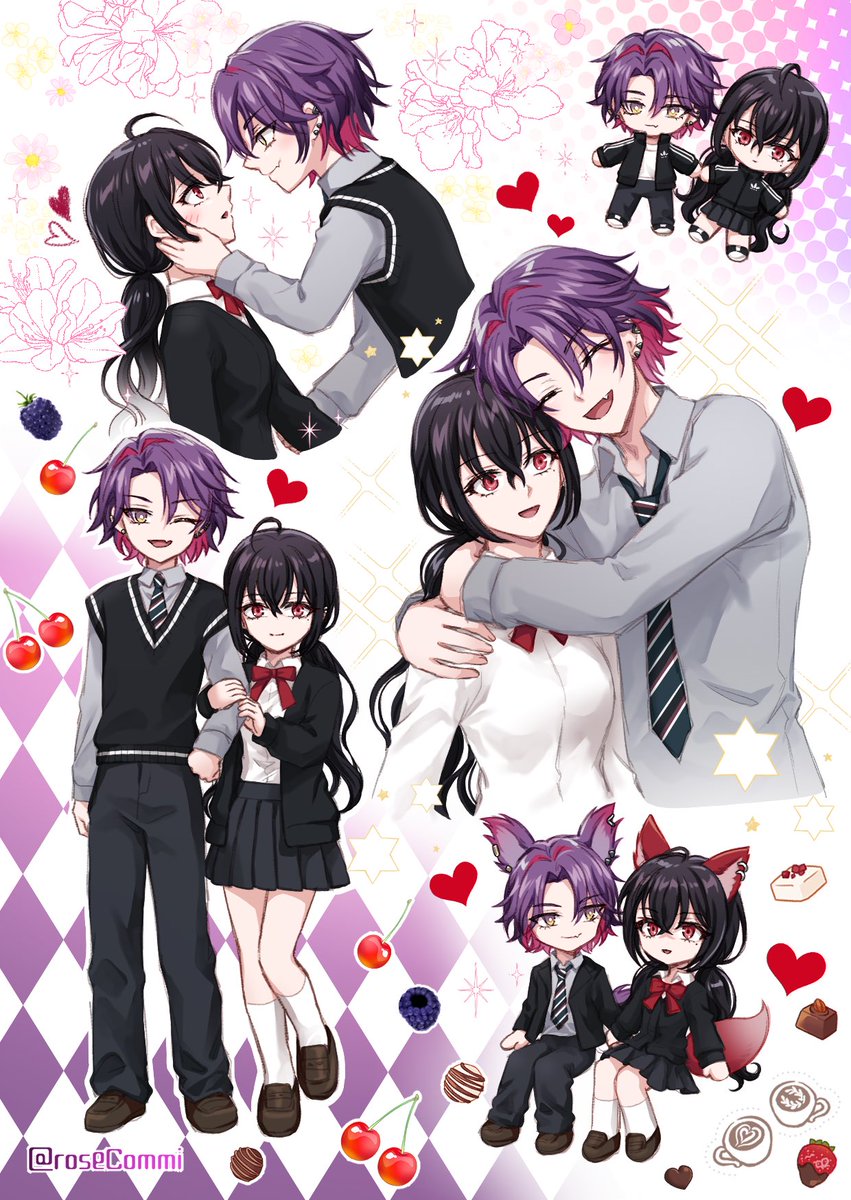 로즈🌹커미션 tweet media