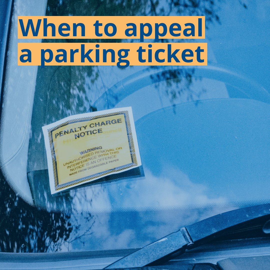 Our advice can help you understand when to appeal a parking ticket.

It’s free to make an informal appeal by contacting whoever gave you the parking ticket, so it’s worth trying.

More on our website ⤵️
bit.ly/42pZJNn