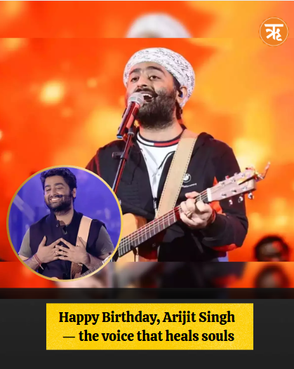 english_ritam's tweet photo. Happy Birthday to the maestro of melodies, Arijit Singh! Your voice has been the soundtrack of our lives — from joy to heartbreak. May your life always be as magical as your music!
#ArijitSingh #HappyBirthday #VoiceOfTheNation #ArijitMagic #KingOfMelody #BollywoodVoice https://t.co/FJUVgmYHUm