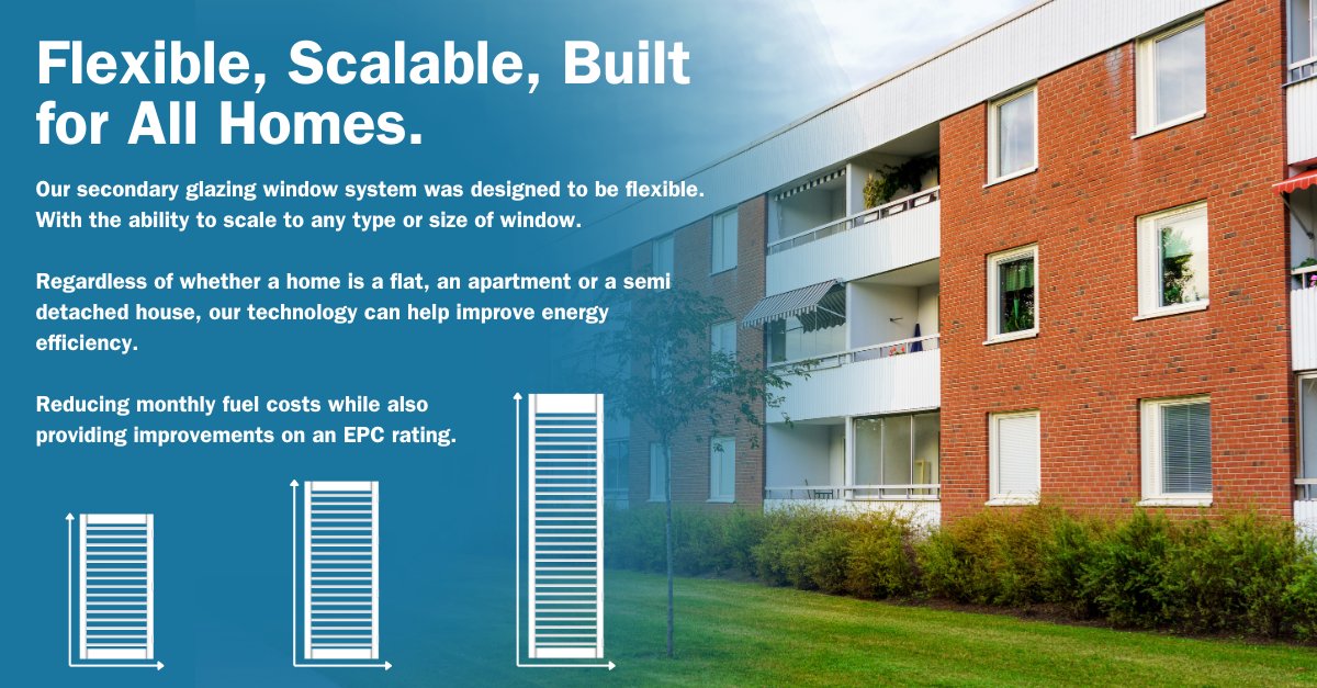 FlutterShut_Ltd's tweet image. Our secondary glazing independent window measure is a parallel to triple glazing and not limited to a single type of housing!

#Retrofit #fixingfoundations #rebuild #uk #london #communities #affordablehomes #HousingRetrofit