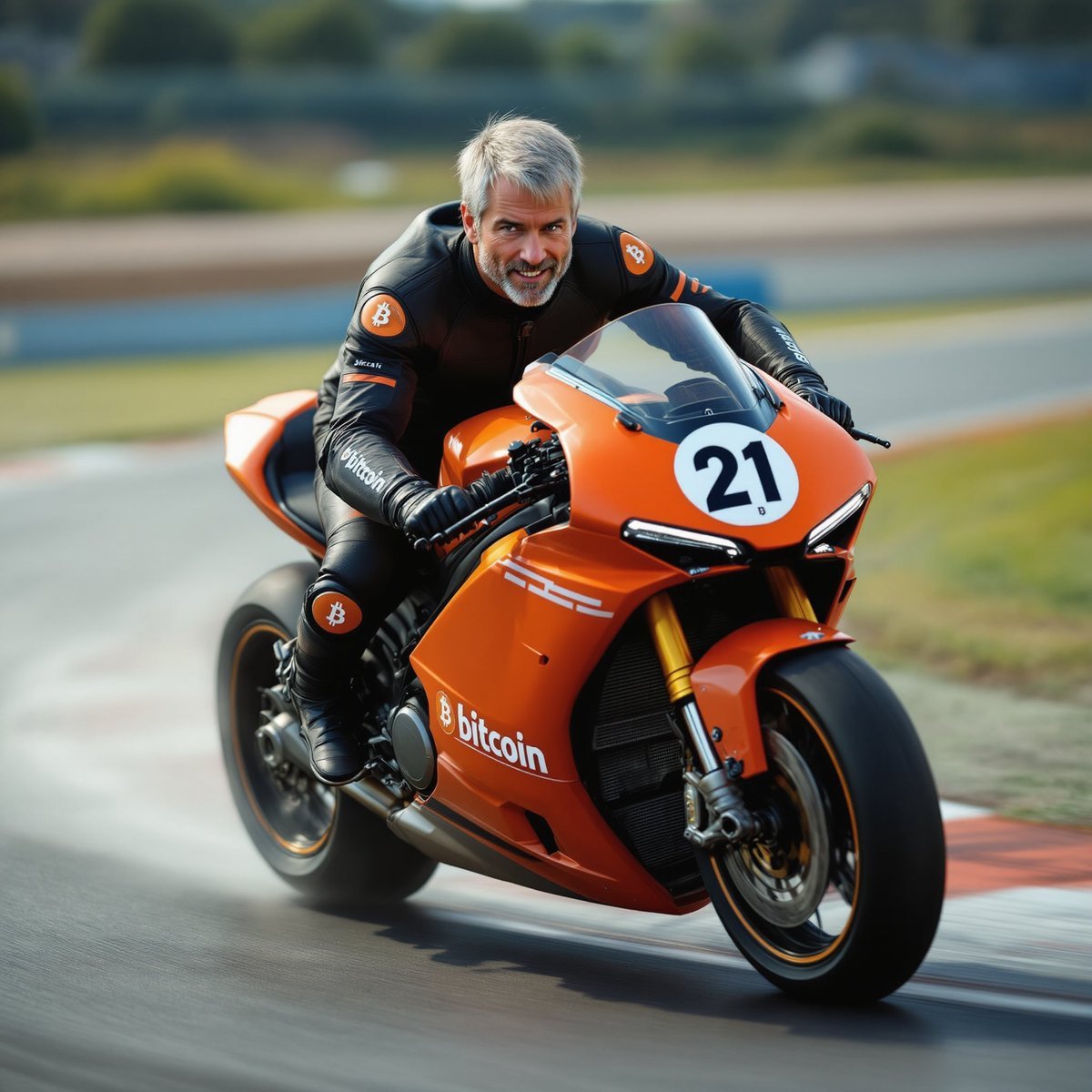 saylor's tweet image. Bitcoin is Faster