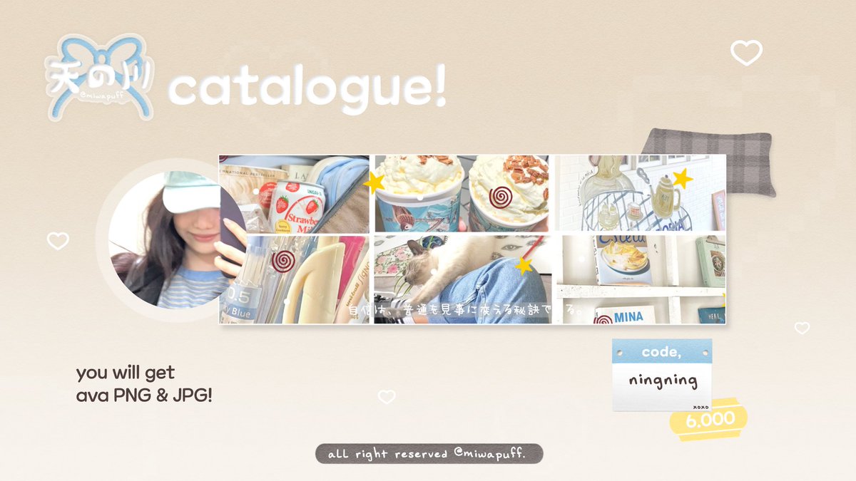 miwapuff's tweet image. help repost? thank you! 🍨💅🏻

halo! aku datang membawa 8 layout winter dan ningning terbaru. pricinya sudah tertera di pict yaa. dapat ava png + jpg jugaa. tapi nda bisa retext yaa by. skuy zazank 😍🚗💕

#zonauang