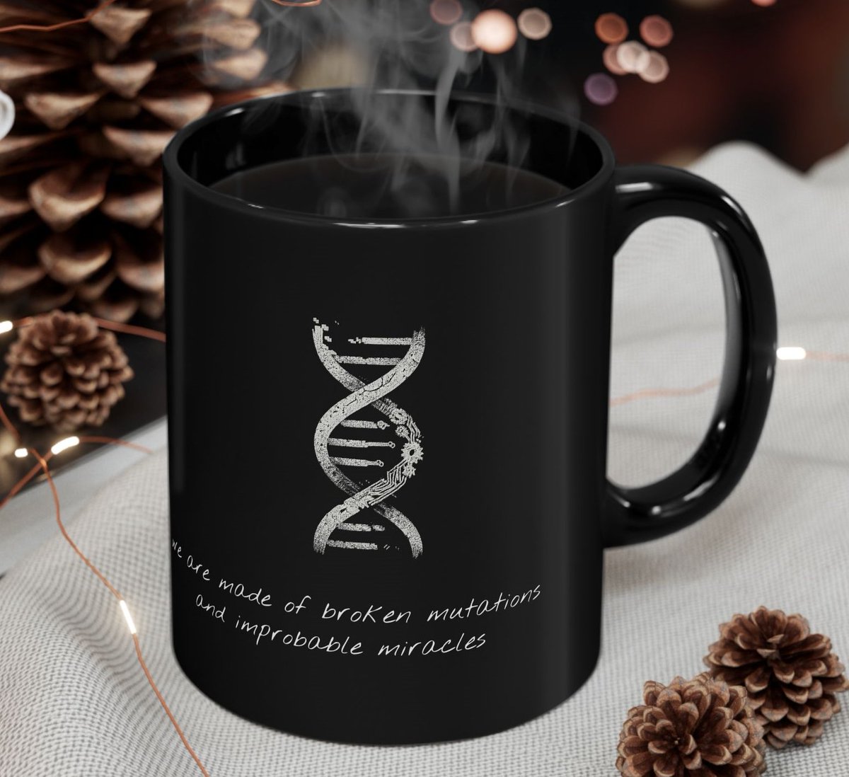 LexShop's tweet photo. Evolution Mug – Built by Time

YOU ARE THE LATEST VERSION OF A 3.5-BILLION-YEAR-OLD EXPERIMENT

WE ARE MADE OF BROKEN MUTATIONS AND IMPROBABLE MIRACLES

https://t.co/Vy11jqnj14

🖤 Drink deeply🖤 Think deeply https://t.co/vA07gPyZgp