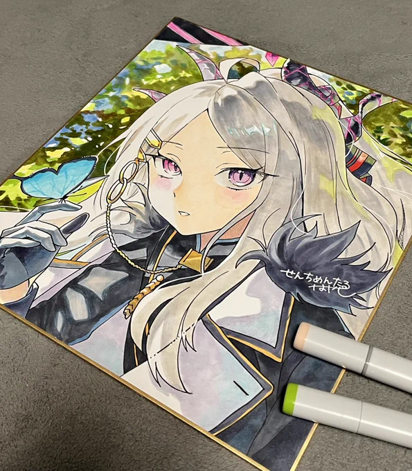 手放すのが惜しくなるくらい良く描けた… #ブルアカ 
