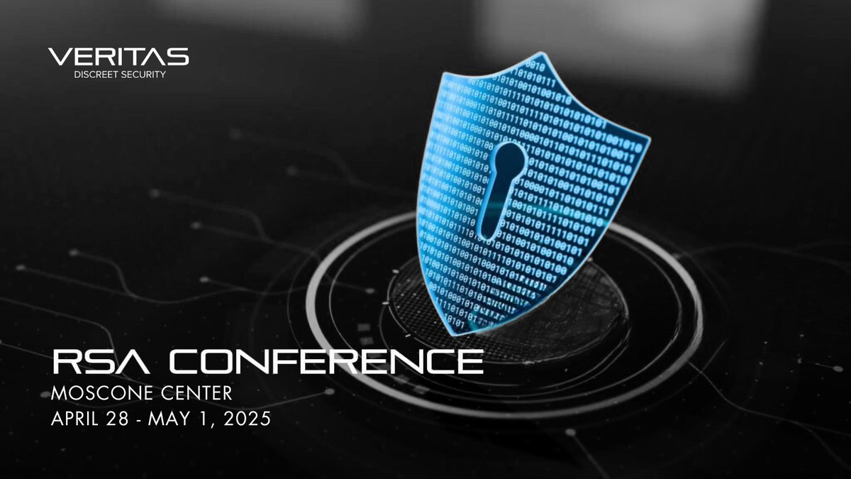 Cybersecurity takes centre stage at #RSAC2025 🌍

📅 28 April–1 May | 📍 San Francisco
The future of digital protection, from AI to identity security, will be under the spotlight. Stay ahead, stay secure.

🔗 Explore the event: rsaconference.com/usa
📩 info@veritas-int.com