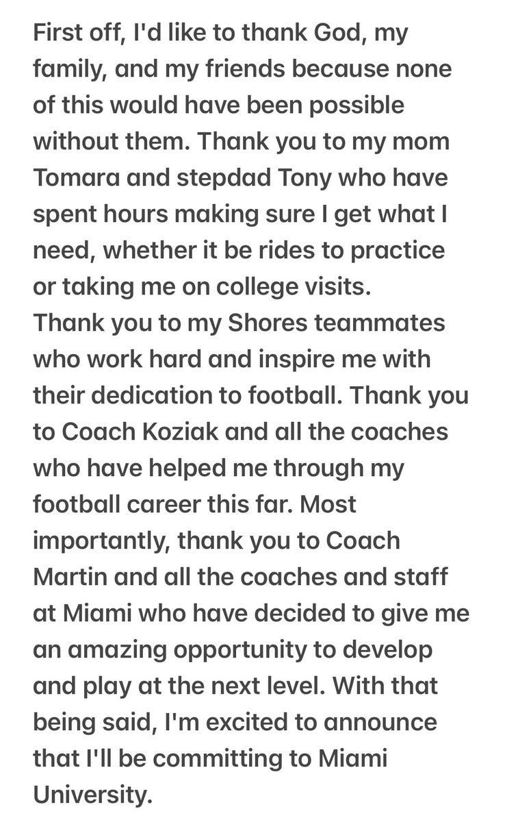 Tomarion “Ike” Steward 2026 (@sfg_ike) on Twitter photo 100% Committed 🔴⚪️ @martin_miami_hc @coach_hud4 @dbcoachwhite @coachwelshmiami @coadykeller1 @mssailorfball @jvandykemlive
<a href="/AllenTrieu/">Allen Trieu</a> <a href="/alex_pallone/">Alex Pallone</a> <a href="/On3sports/">On3</a> <a href="/On3Recruits/">On3 Recruits</a> <a href="/MichFBFrenzy/">Michigan Prep Frenzy</a> <a href="/PrepRedzoneMI/">Prep Redzone Michigan</a> <a href="/TheD_Zone/">The D Zone</a> <a href="/MIexposure/">Michigan exposure</a> @prepredzonemi @247sports <a href="/SBLiveMI/">Michigan High School On SI</a> 100% Committed 🔴⚪️ @martin_miami_hc @coach_hud4 @dbcoachwhite @coachwelshmiami @coadykeller1 @mssailorfball @jvandykemlive
<a href="/AllenTrieu/">Allen Trieu</a> <a href="/alex_pallone/">Alex Pallone</a> <a href="/On3sports/">On3</a> <a href="/On3Recruits/">On3 Recruits</a> <a href="/MichFBFrenzy/">Michigan Prep Frenzy</a> <a href="/PrepRedzoneMI/">Prep Redzone Michigan</a> <a href="/TheD_Zone/">The D Zone</a> <a href="/MIexposure/">Michigan exposure</a> @prepredzonemi @247sports <a href="/SBLiveMI/">Michigan High School On SI</a>