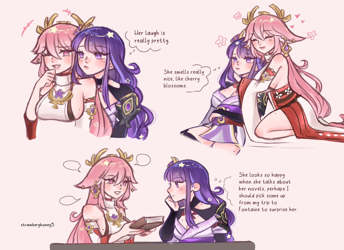 Noticing the little things about her  #eimiko