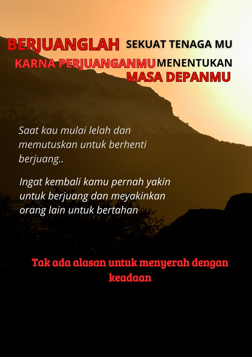 Hasib_Hakiki's tweet photo. "JANGAN BERHENTI BERJUANG DEMI MASA DEPAN YANG GEMILANG"

@brin_indonesia 
#BRINter4ksi 
#BRINsiapsinergi 
#BRIN4K4taInspir4si 

@nzn_h79281
@21Millenial
@frel_frnnds https://t.co/EqtSbjX41c