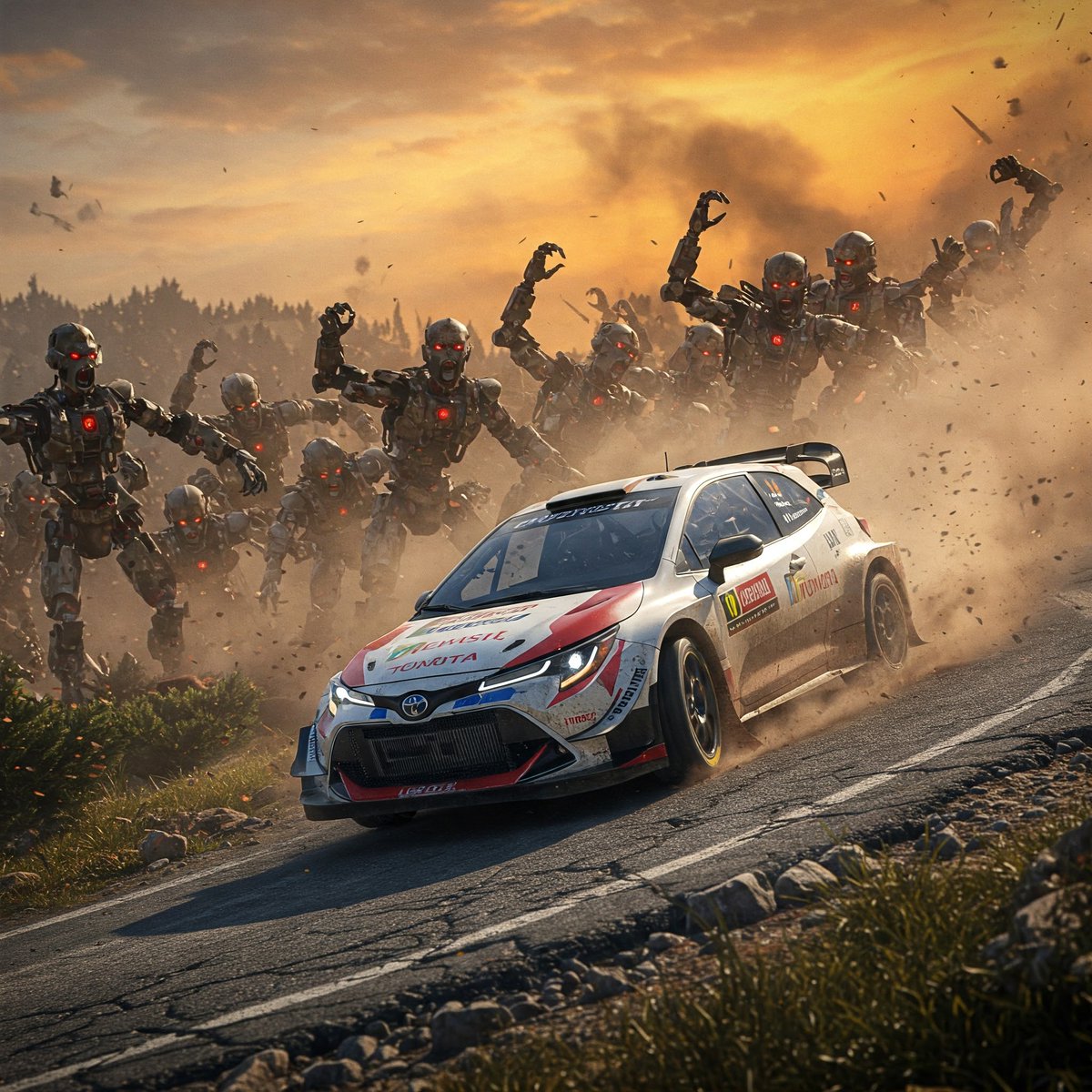 Rally time!!!!!
.
#rally #wrc #rallyislascanarias #rallydeespaña #power #stage #cyberpunk #cyberpunkmusic #darksynth #synthmetal #metalwave #synthwave #darksynthwave #electro #industrial #metal #music #retrowave #cyborg #robot #cyberpunkart #agressive #grancanaria #wrc2025